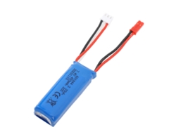 Batería Lipo De 7,4 V Y 450 Mah Para Coches Rc A Escala 1/28 (k979, K989, K999, K969) Con Conector Jst Rojo.