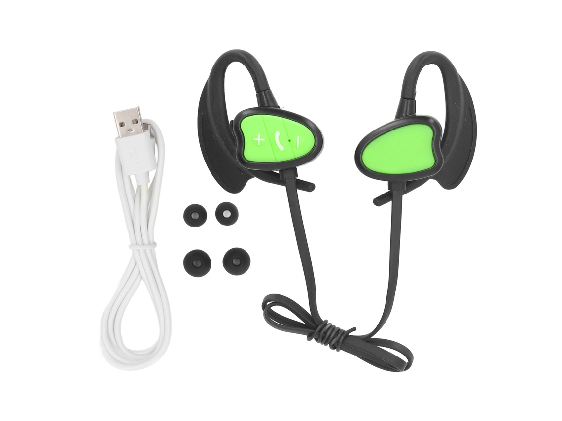 Auriculares Bluetooth 5.4 Ipx8 Sumergibles De 32 Gb Para Natación, Buceo Y Surf - Verde