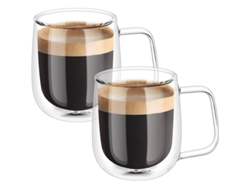 2026altiro-taza De Vidrio Borosilicato De Doble Pared, 250 Ml, Para Té Y Café.