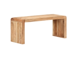 LOVELY HOME Taburete Banco 110X38X46 Cm Madera de Acacia Maciza