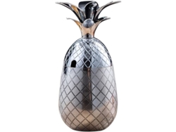 Copa De Cóctel Con Forma De Piña De 550 Ml Con Tapa - Acero Inoxidable 304 Chapado En Oro Rosa