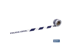 Cinta baliz. policia local  80mmx100mts