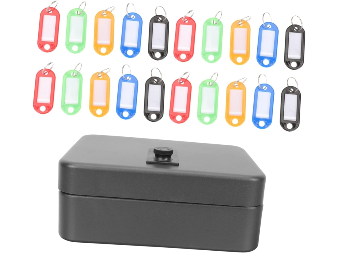 Caja De Llaves Mural Con Ranuras Para Llaves Y Cerradura De Combinación Para Guardar Llaves De Acceso.