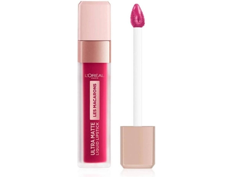 Labial L'OREAL Les Macarones Ultra Matte Liquid Barra De Labios 838 Berry Cheerie