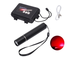2026altiro-linterna LED de terapia recargable 2200 mAh 9 W, 630 nm 660 nm 850 nm, luz roja e infrarroja, carcasa de aluminio portátil