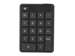 Teclado Numérico Bluetooth 5.1 Com 19 Teclas Ergonômico Bateria Aplicável Para Contabilidade Financeira E Laptop