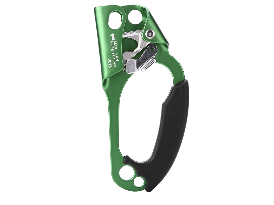 Clavo De Escalada Con Mango Para Mano Derecha Para Cuerda De 8 Mm A 13 Mm - Equipo De Escalada (verde)