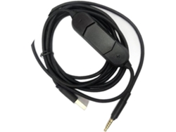 Cable De Repuesto Para Auriculares Mmx300 - Antienredos Y De Liberación Rápida - 2 M - Interruptores De Micrófono - Cable