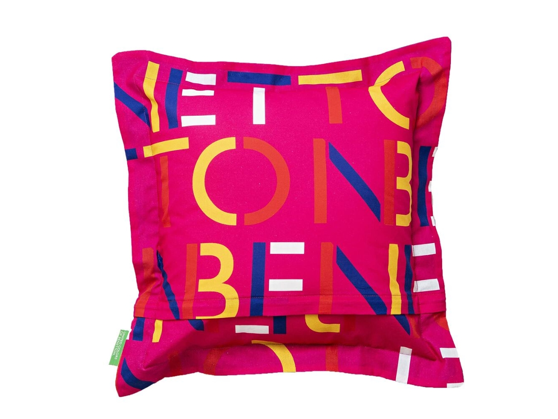 Almohada Decorativa BENETTON (Rosa - Algodón - 40 x 40 cm)