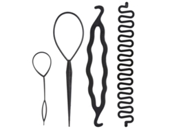 Herramientas Para Trenzar Cabello Para Mujeres Moda Nueva Accesorios De Estilo De Pelo (4 Piezas)