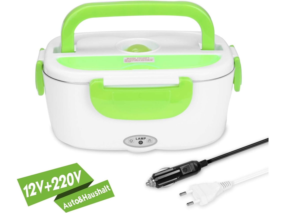 Lancheira Elétrica para Carro de Aço Inoxidável em Movimento Aquecedor Comida Elétrico 12L Garrafa Térmica Recipiente Caixa Aquecimen 