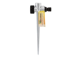 Pincho para aspersor metalico saturnia con racord manguera