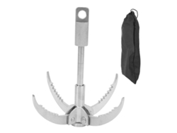 Gancho De Lanzamiento Plegable De Acero Inoxidable Para Escalada, Acampada, Senderismo Y Supervivencia Al Aire Libre.