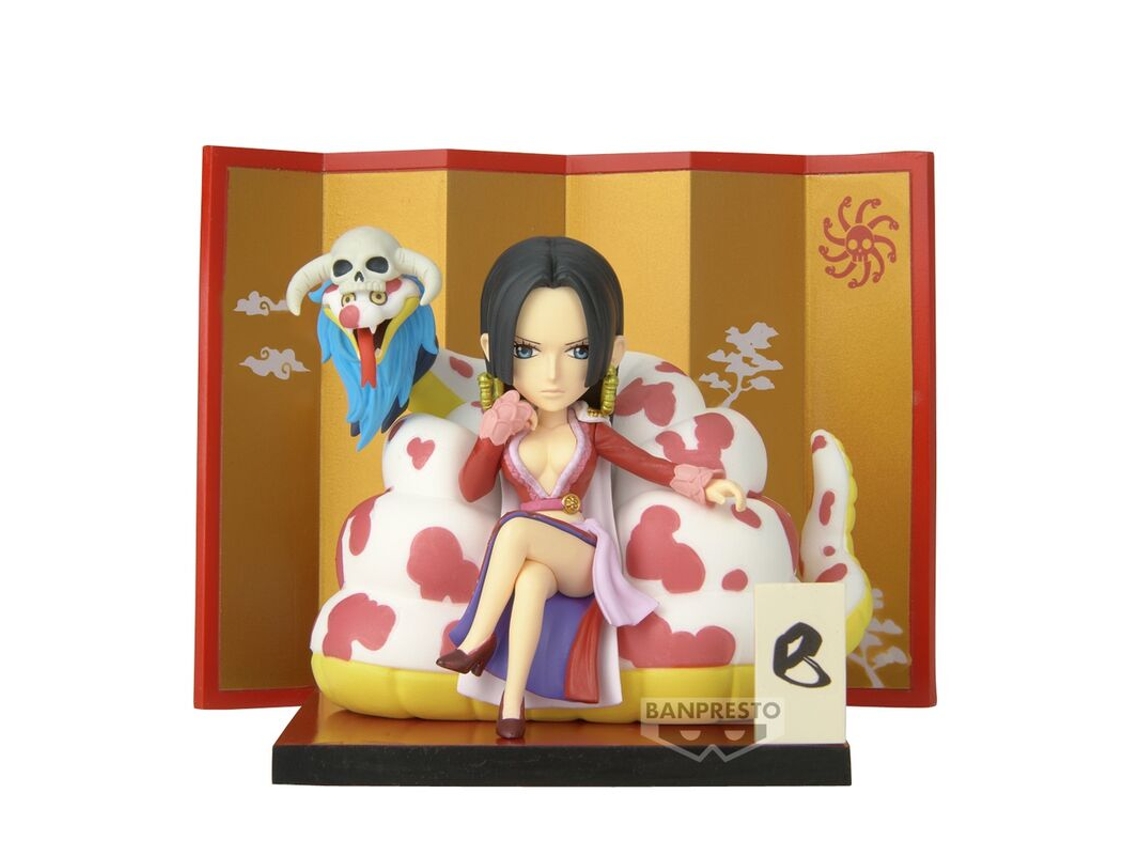 Figura especial coleccionable de One Piece World, Boa Hancock, Salomé, 6 cm, B.active