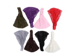 Vlrla-8unidades Lace Elastic Stretchy Cabelo Headbands Accessories
