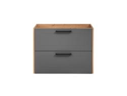 Armario Bajo Lavabos FURNLUX Classic Madera (Beige, Madera Contrachapada - 80X46X61 Cm)