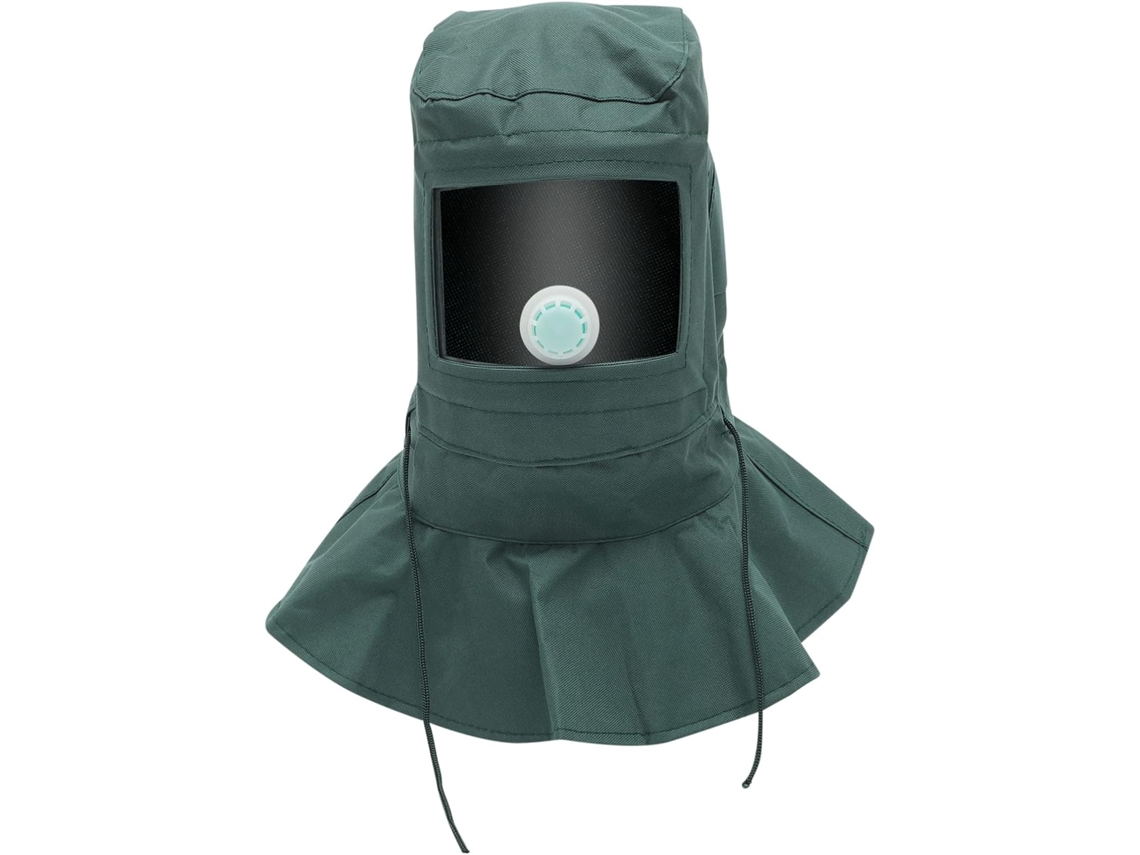 Campana De Chorro De Arena Industrial Con Pantalla Transparente Y Tejido Oxford Ligero Para