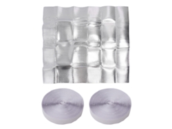 Tapa de sellado de aluminio para ventilador de techo 129x129cm
