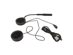 Auriculares Bluetooth Para Casco De Motocicleta Con Micrófono, Reducción De Ruido, Llamadas Hd Y Recargables.