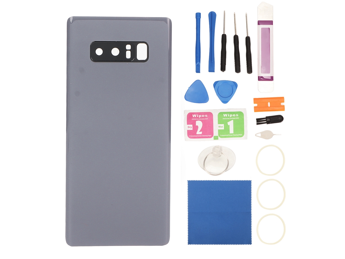 Tampa De Vidro Traseira Roxa Para Samsung Galaxy Note 8 Sm-n950 Com Ferramentas De Reparo