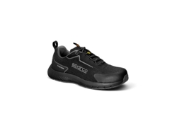 Calzado deportivo de seguridad transpirable Sparco Traction Fuji, color negro, talla 44 (ESD S1PS Sr Fo Hro)