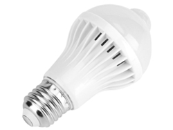 Bombilla Led E27 Con Sensor Pir - 7w - Para Entrada/garaje/pasillo -
