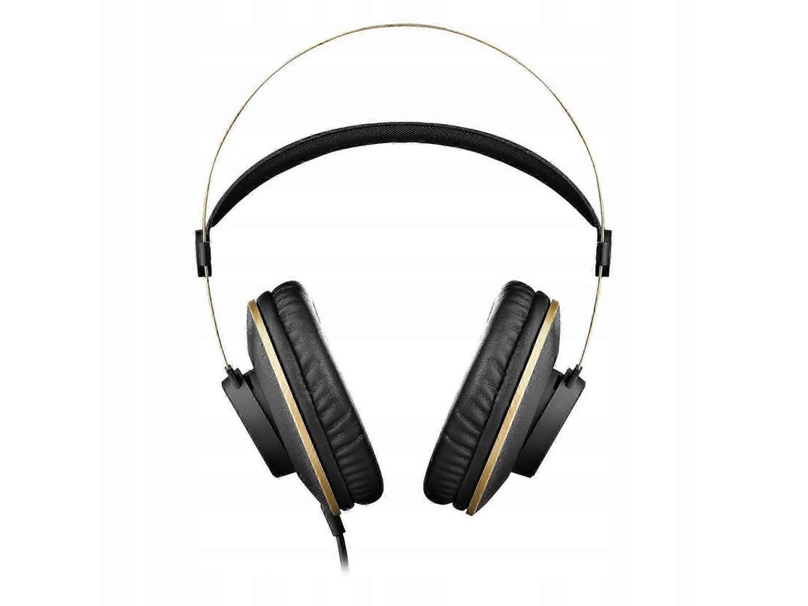 Auriculares Circumaurales Profesionales Akg K92 De 40 Mm, 16-22000 Hz, 32 Ohmios, Cable De 3 M, Color Negro.