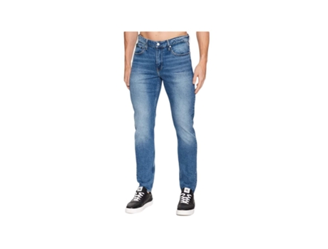 Pantalones de Vaquero CALVIN KLEIN Jean para Hombre (34 - Azul)