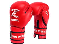 Guante de Boxeo ZEBRA Performance (Rojo - 10 OZ)