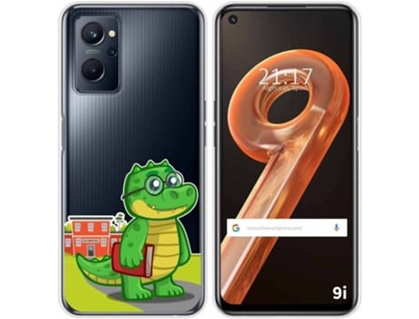 Carcasa Realme 9i TUMUNDOSMARTPHONE Dibujos Transparente Coco Multicolor