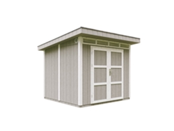 Caseta Jardin paneles a base de Madera LP SmartSide 5,9 m² con Suelo y Baldosas Bituminosas - L279xA294xA237 cm - TIMBELA M903A - TUNDRA GREY