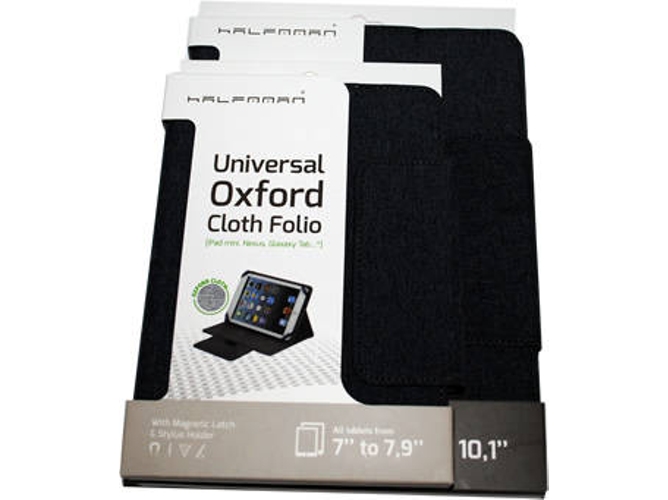 Funda Tablet Universal 7.9'' HALFMMAN Oxford Negro
