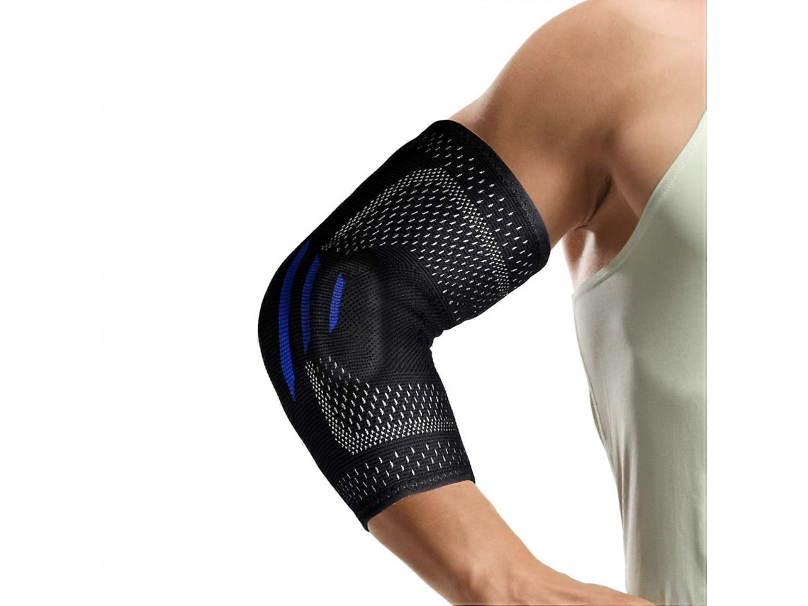 Manga De Compresión Para Cotovelo Com Espuma Integrada, Suporte Elástico Transpirable Para Tendinite E Esportes, Unissex