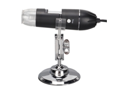 Microscopio Digital Ajustable 3 En 1 Con 8 Led, Aumento De 50x A 1600x, Para Windows, Usb Tipo C, Micro Usb