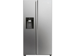 Frigorífico Americano HAIER HSW79F18CIMM (No Frost - 177,5 cm - 601 L - Inox)