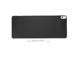 Mouse Pad Aquecido 150w 31x13in 3 Modos De Temperatura Desligamento Automático Grande Para Escritório Casa