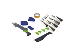 Kit de herramientas de sellado de silicona reutilizables
