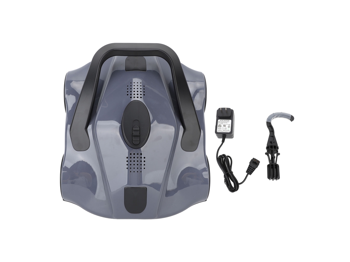 Limpiador robótico autónomo para piscinas con certificación IPX8 y batería de 5200 mAh.