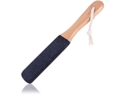 Lima Profesional Para Pies Con Mango De Madera, De Doble Cara, Elimina Callosidades Y Piel Muerta, Exfoliación Eficaz.