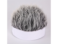 Gorra Com Peluca Integrada Para Homem Bandana Com Cabelo Falso E Gorro