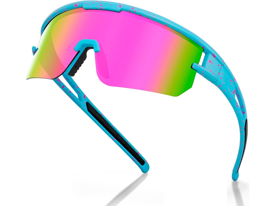 Gafas De Sol De Ciclismo Polarizadas Uv400 Para Hombres Y Mujeres Gafas De Ciclismo De Bicicleta De Montaña Azul Gertiz