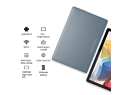 Tablet Android de 10,1 pulgadas, 8 GB de RAM, 128 GB de ROM, 1 TB ampliable, batería de 8000 mAh, color dorado