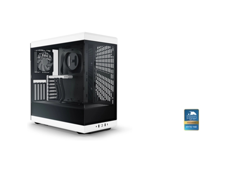 caja para pc atx torre mediana con paneles de cristal HYTE Y40