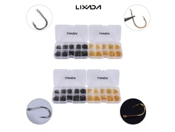 Lixada 600 Anzóis De Pesca Jig Com Caixa 3-12 10 Tamanhos Aço Carbono