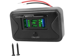 Adaptador Para Coche Con 4 Interfaces Y Capacidad De Carga Qc3 Para Teléfonos Y Tabletas Electrónicas.