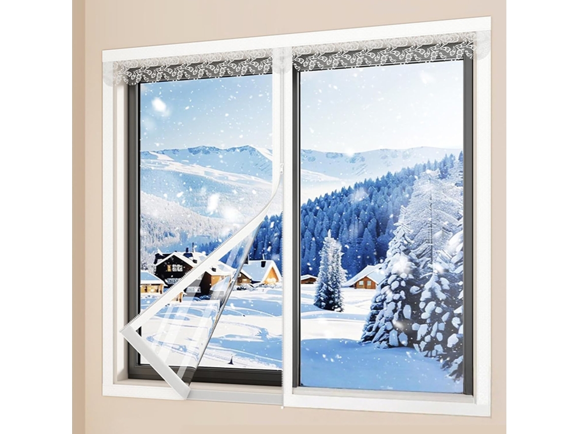 Lámina Transparente De Aislamiento Térmico Para Ventanas, Lámina Ventanas Resistente A La Intemperie, Alta ...