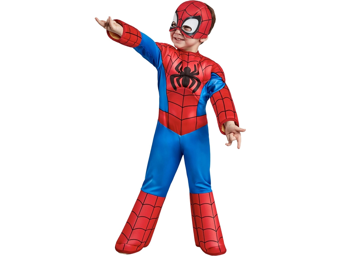 Rubies Disfraz Spidey Deluxe B08vft66 Nuevo (talla 3-4 Años) Talla S