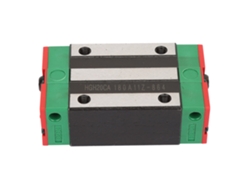 Bloco deslizante de aço para trilhos lineares de 20 mm (vermelho e verde)
