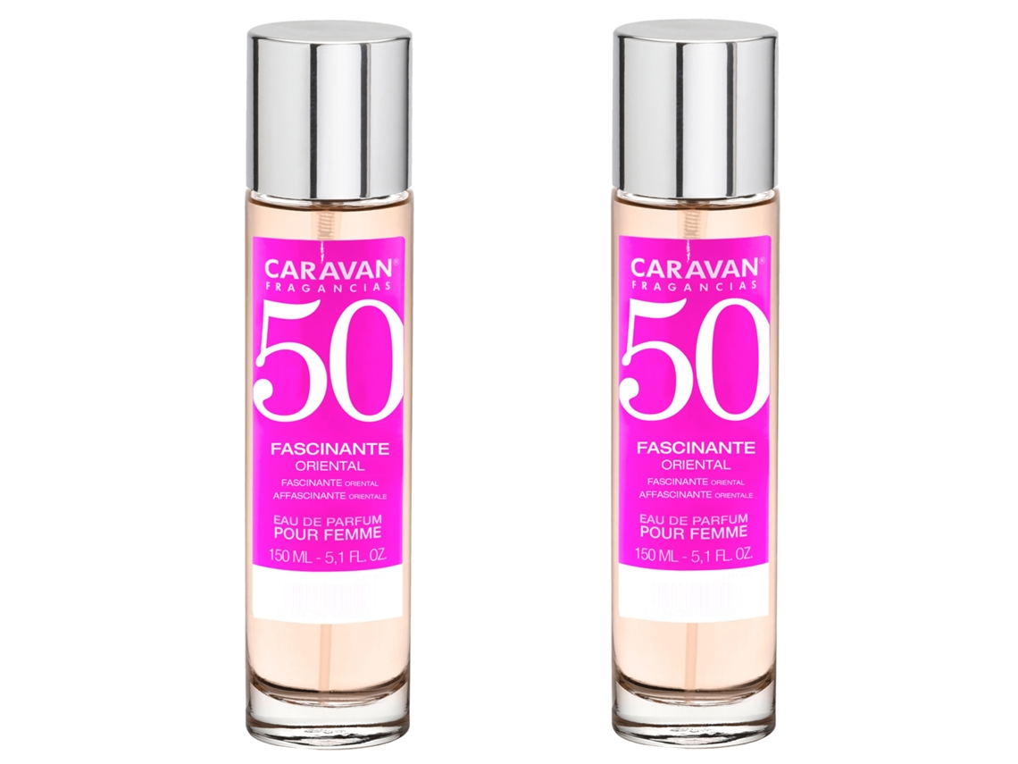 Set de 2 perfume de mujer nº50 150ml CARAVAN