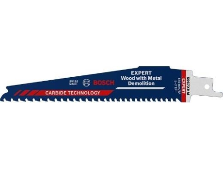 Hoja de Sierra de Sable BOSCH S 967 Xhm Expert ‘Madera With Metal Demolition’ 1 Un